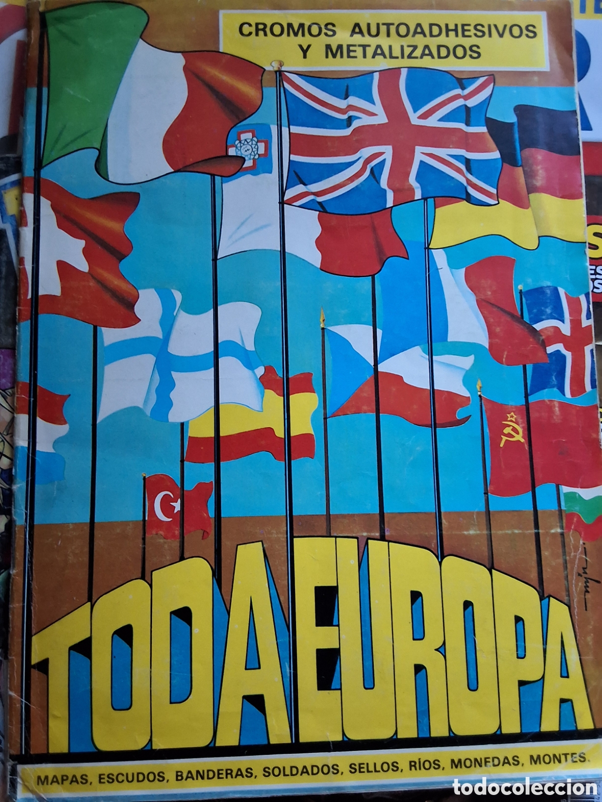Coleccionismo &Aacute;lbum: Toda europa album de cromos COMPLETO a&ntilde;o 1975