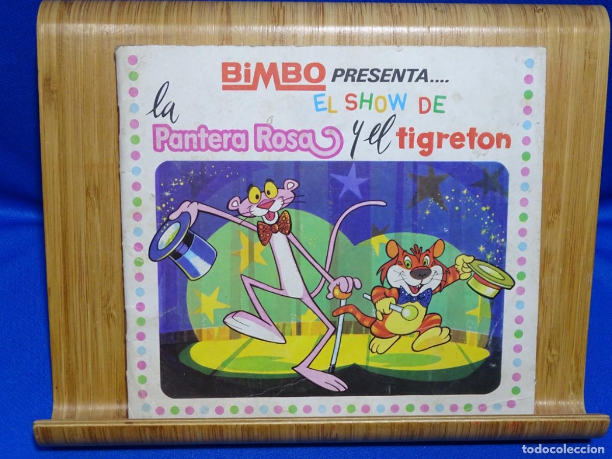 Coleccionismo &Aacute;lbum: ALBUM BIMBO PRESENTA EL SHOW DE LA PANTERA ROSA Y EL TIGRETON. COMPLETO.