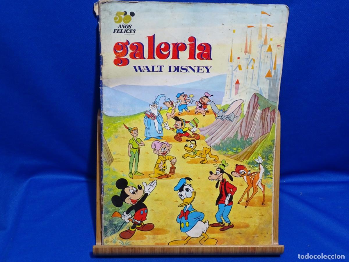 Coleccionismo &Aacute;lbum: ALBUM 50 A&Ntilde;OS FELICES. GALERIA DE WALT DISNEY. COMPLETO.