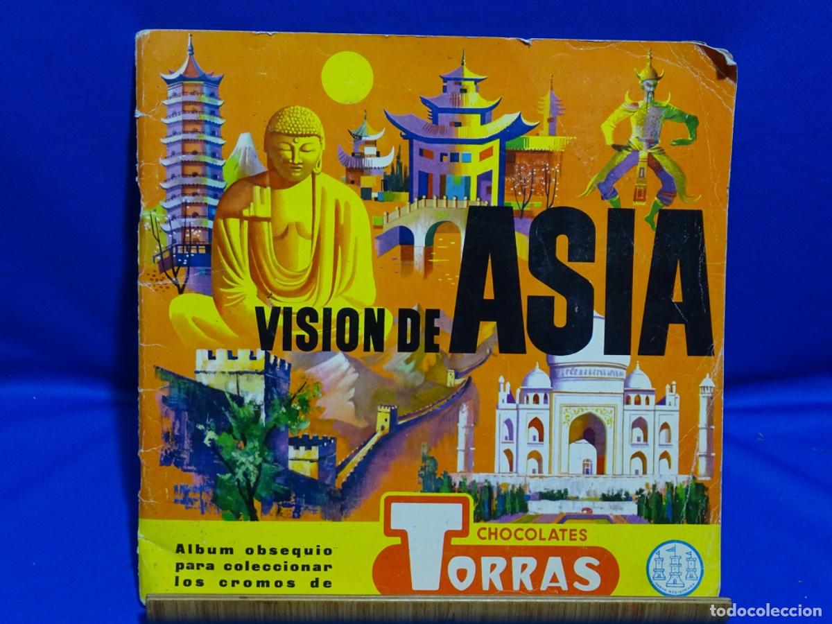 Coleccionismo &Aacute;lbum: ALBUM VISION DE ASIA. CHOCOLATES TORRAS. COMPLETO.