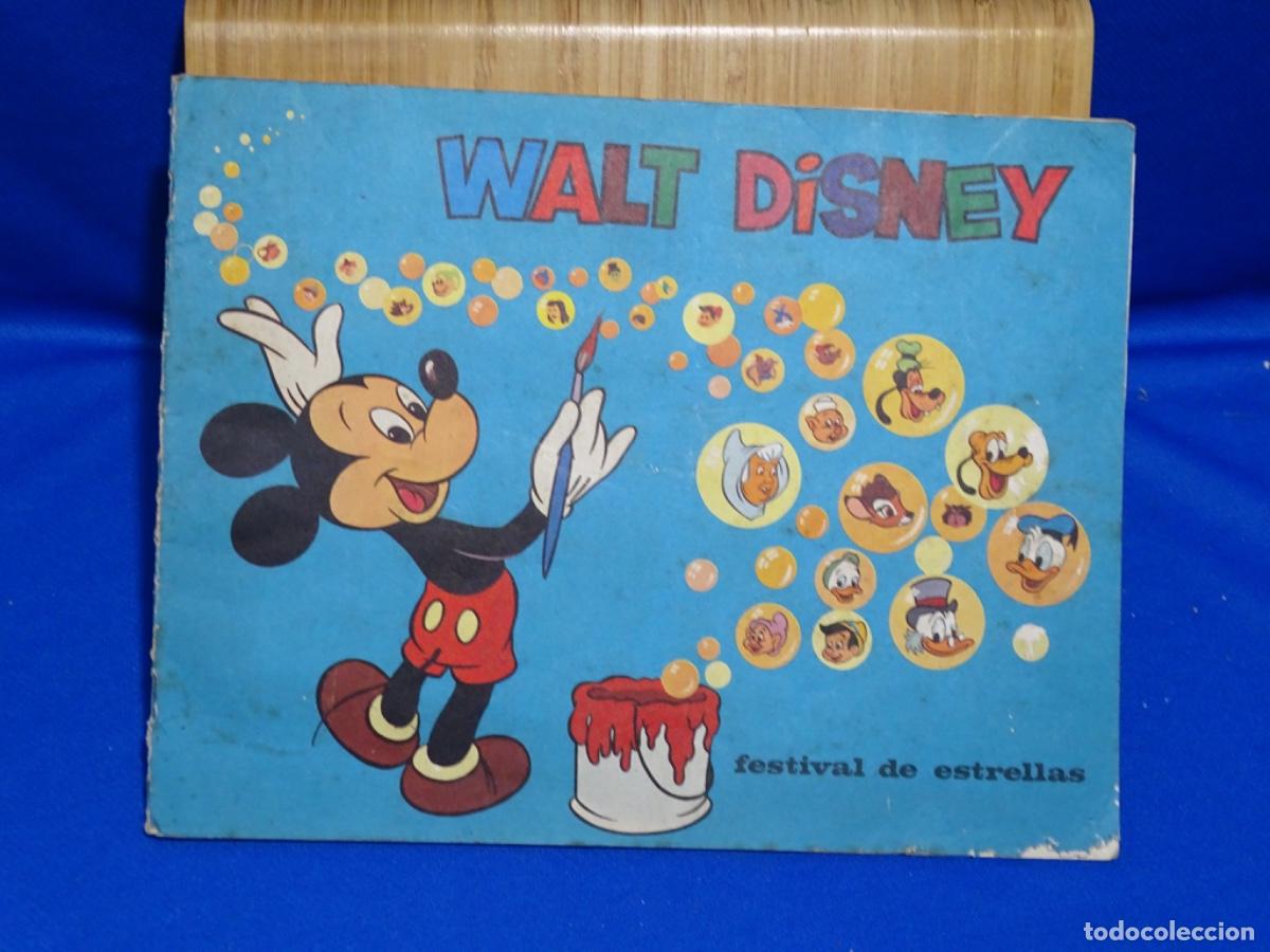 Coleccionismo &Aacute;lbum: ALBUM WALT DISNEY FESTIVAL DE ESTRELLAS. COMPLETO.