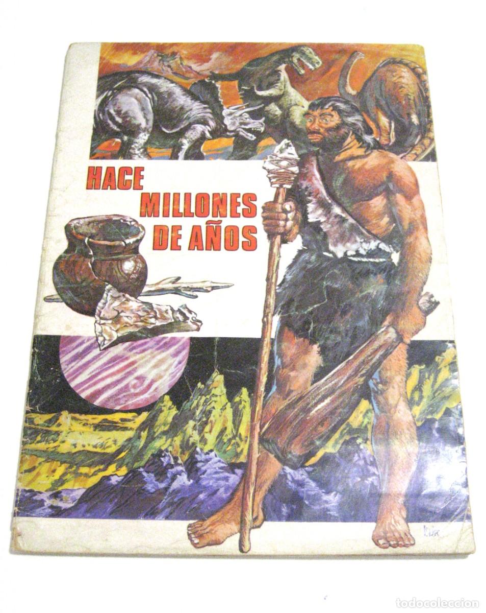 Coleccionismo &Aacute;lbum: ALBUM DE CROMOS HACE MILLONES DE A&Ntilde;OS. COMPLETO. RUIZ ROMERO, 1978.