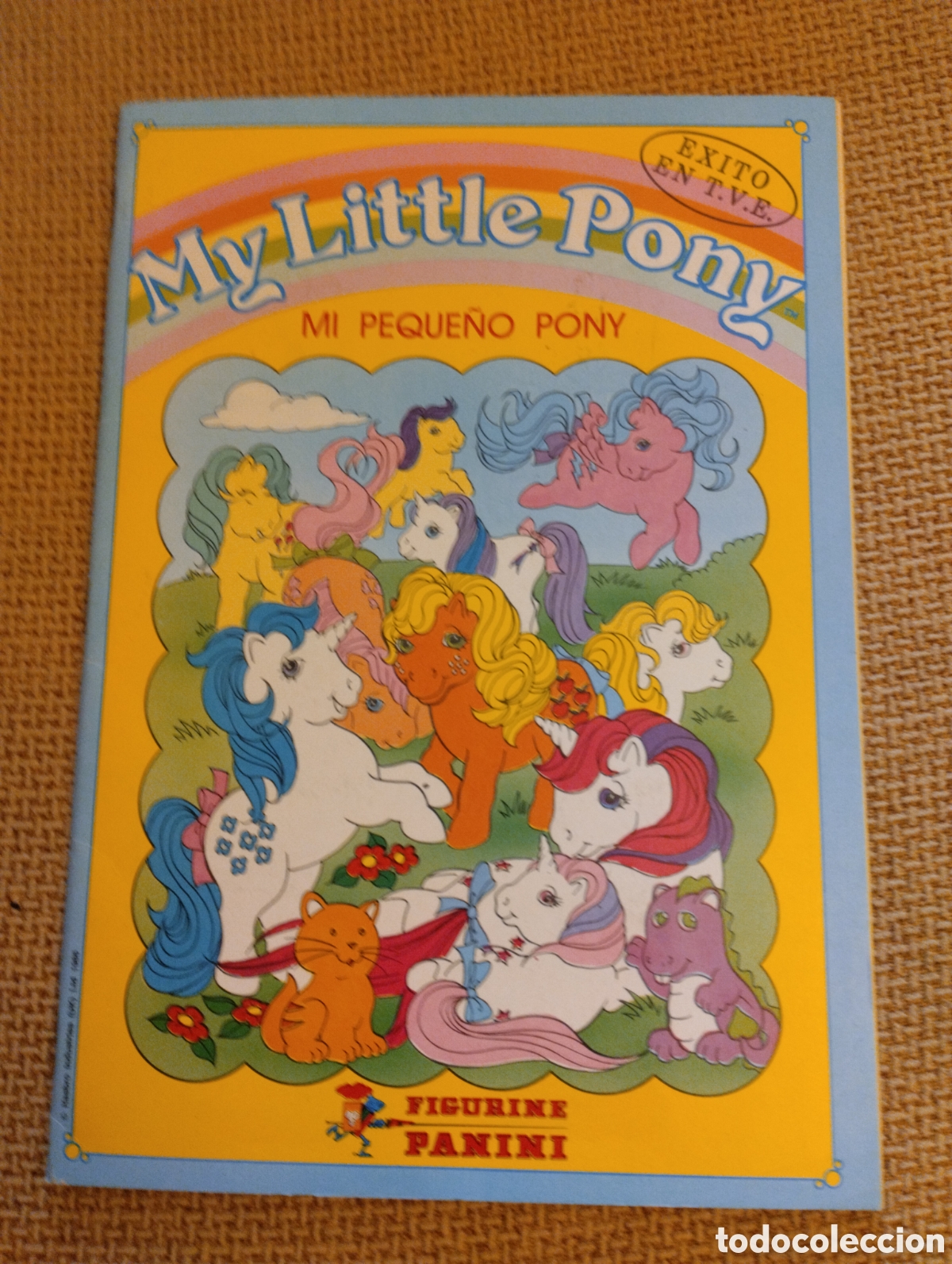 Coleccionismo &Aacute;lbum: Album antiguo My Little Pony Panini 1986