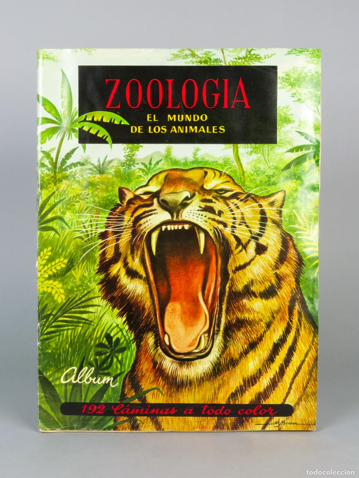 Coleccionismo &Aacute;lbum: Zoolog&iacute;a El mundo de los animales Ed Ferca 1961 &aacute;lbum completo