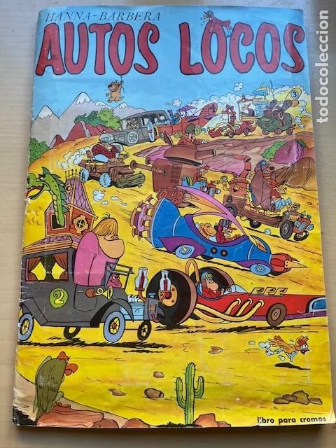 Coleccionismo &Aacute;lbum: AUTOS LOCOS ALBUM Y POSTER COMPLETO