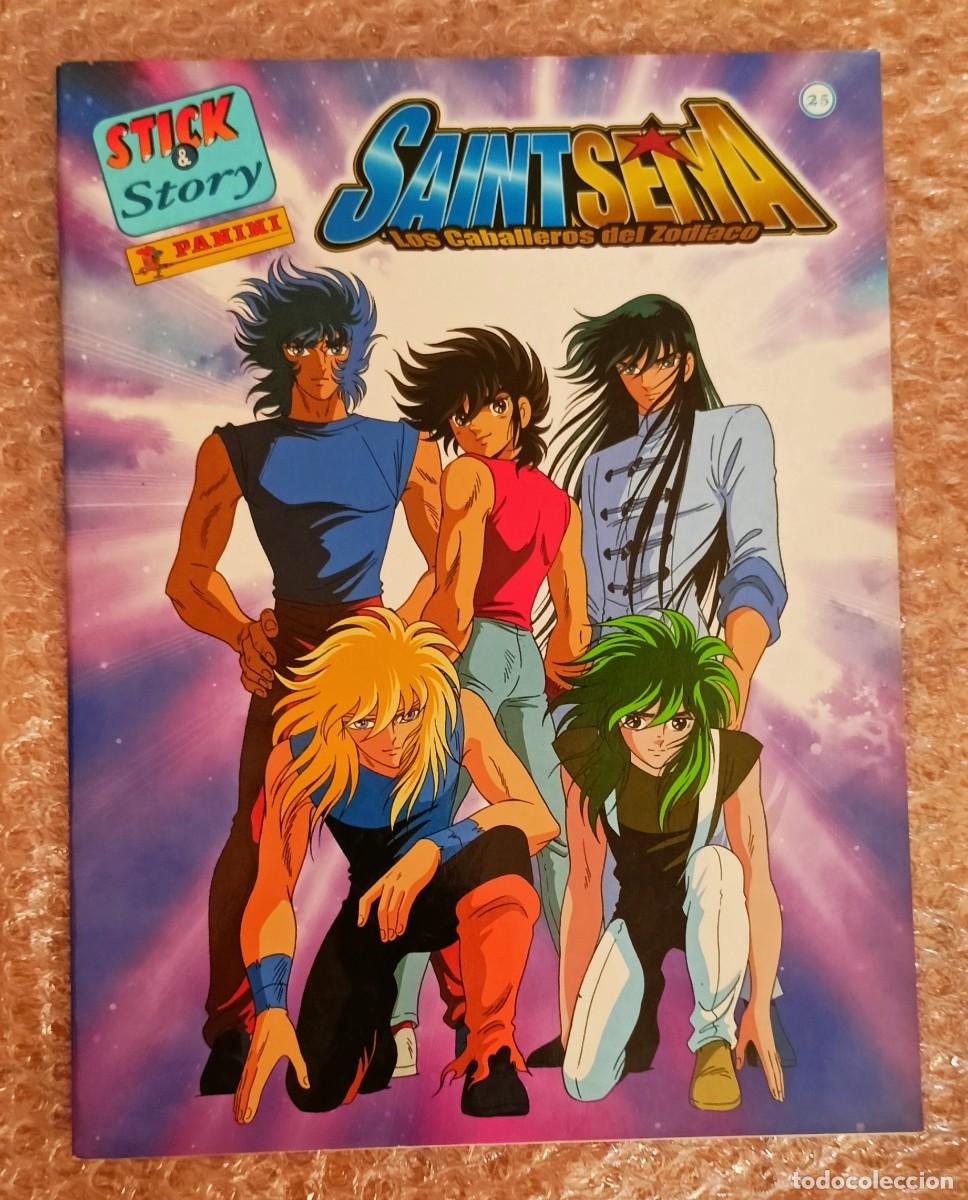 Coleccionismo &Aacute;lbum: Saint Seiya Los Caballero del Zodiaco Stick & Story Panini 2006 . NUEVO .