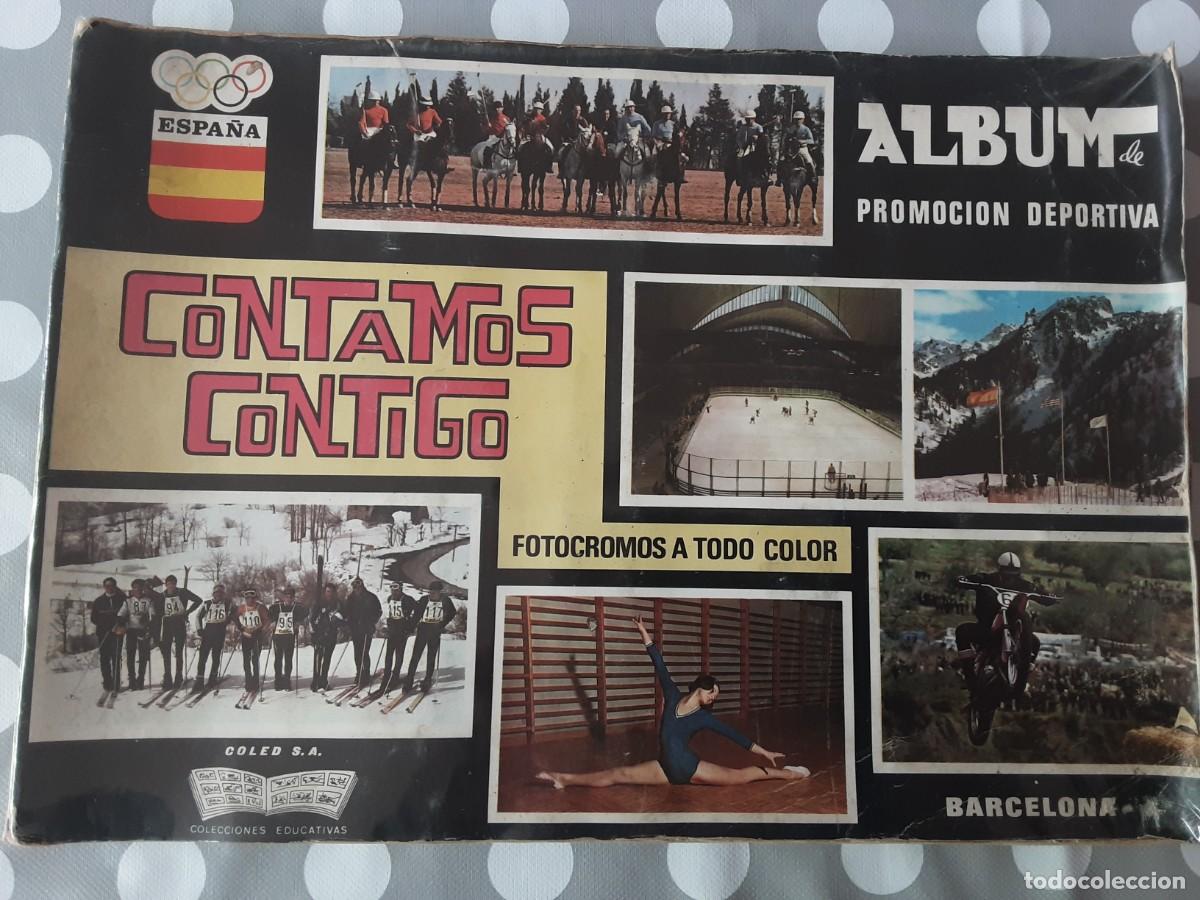 Coleccionismo &Aacute;lbum: Contamos contigo, &aacute;lbum completo, colecciones educativas 1968