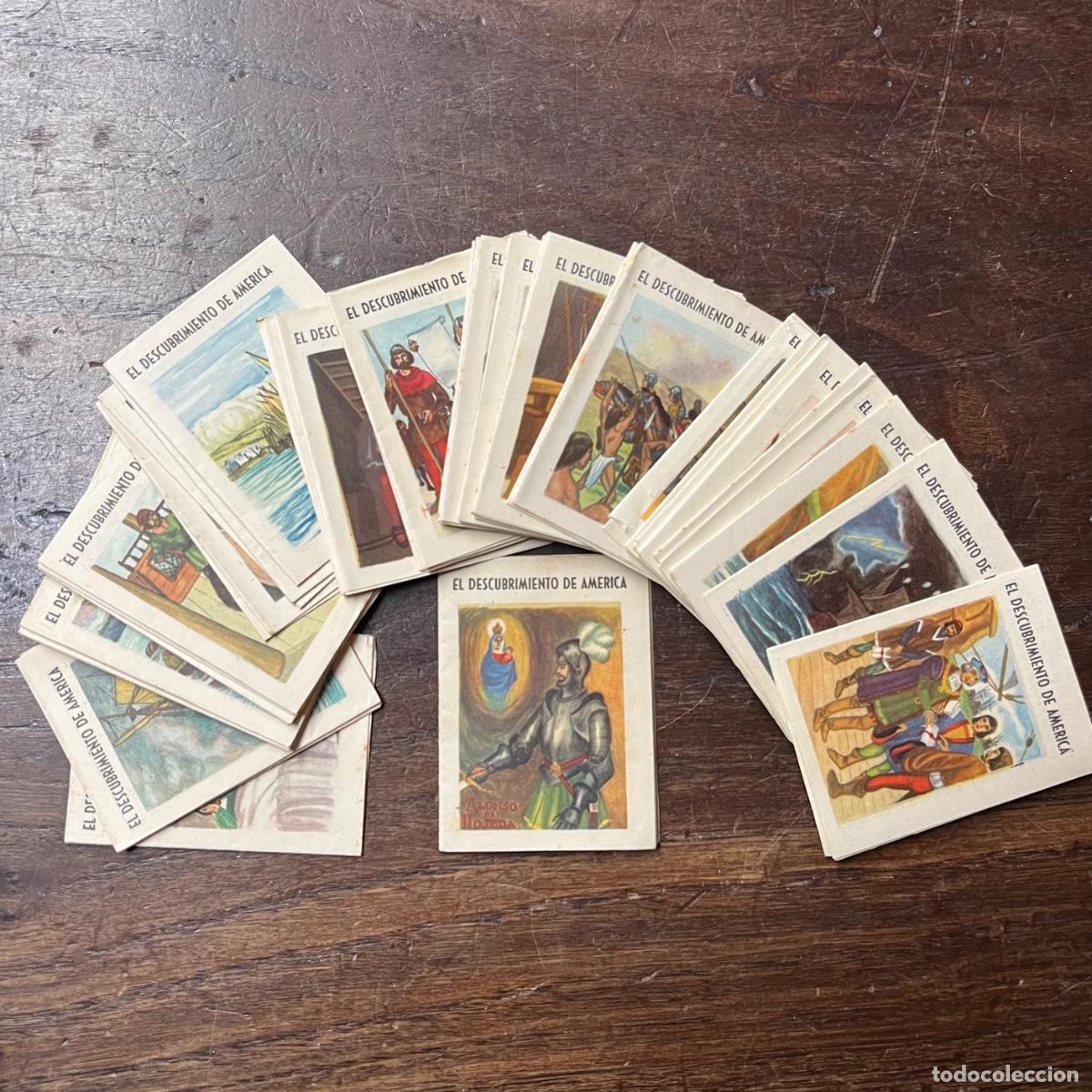 Coleccionismo &Aacute;lbum: Colecci&oacute;n completa diferentes de cigarrillos La Mascota, el descubrimiento de America, serie II
