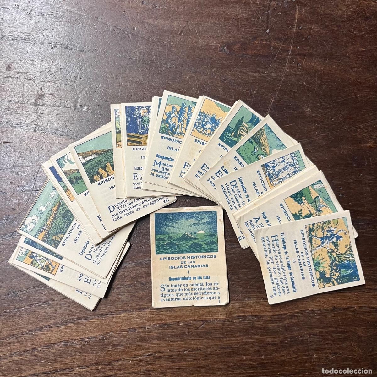 Sammeln Sammelalbum: Colecci&oacute;n completa de cromos de Tenerife, La Mascota Episodios Hist&oacute;ricos de las Islas Canarias