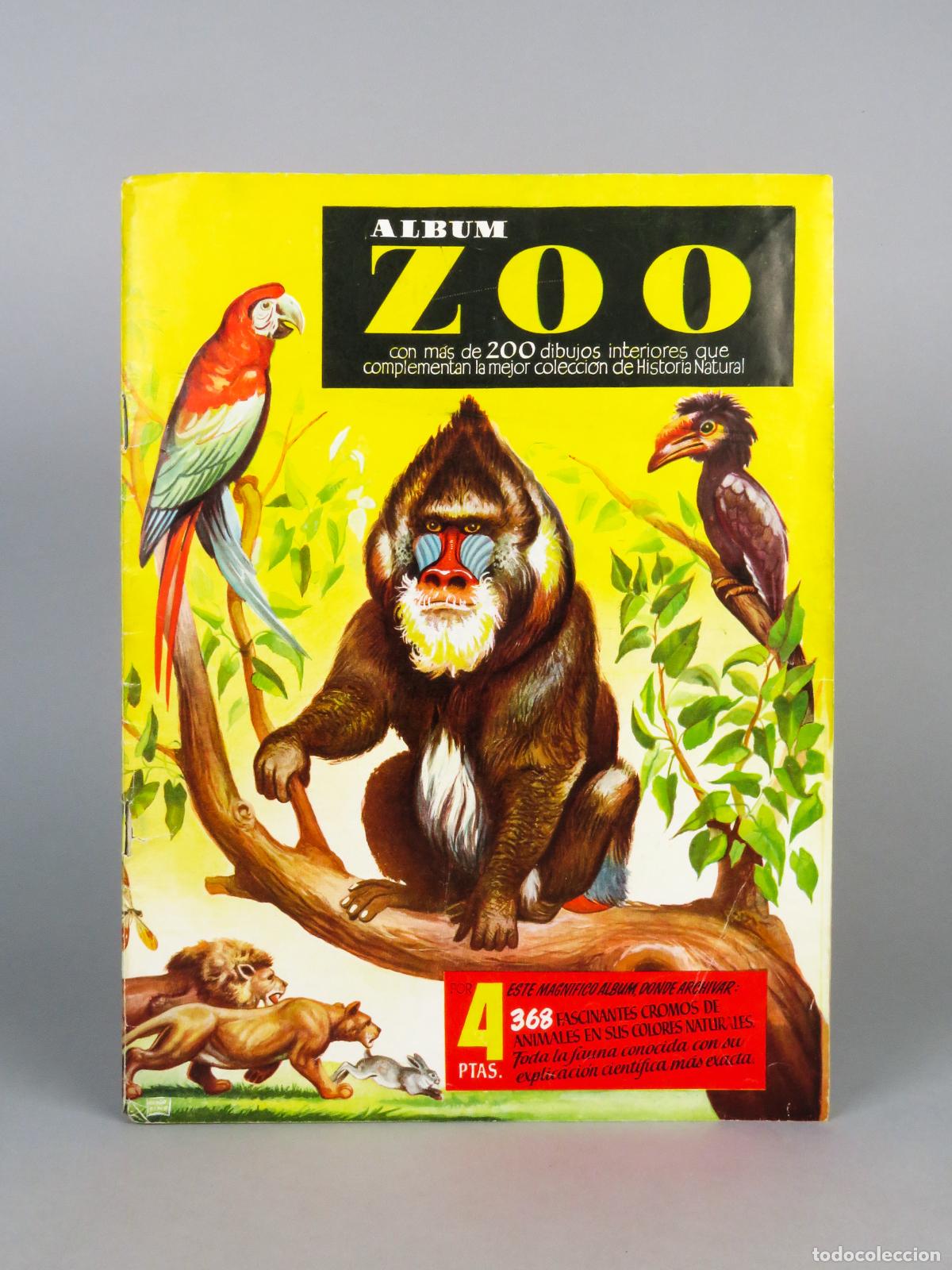 Coleccionismo &Aacute;lbum: Zoo Ed Cliper 1954 &aacute;lbum completo animales buen estado