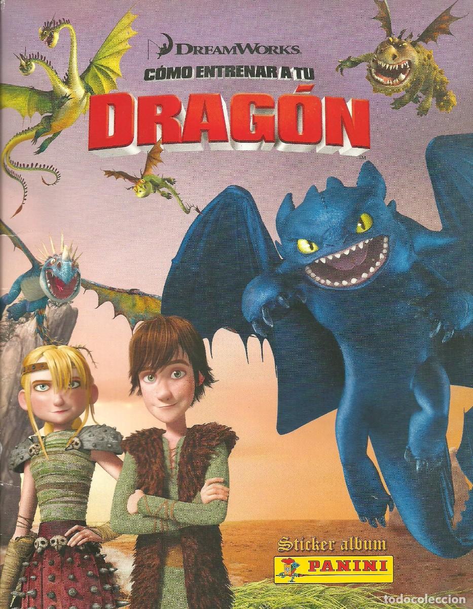 Coleccionismo &Aacute;lbum: COMO ENTRENAR A TU DRAGON - PANINI - COMPLETO