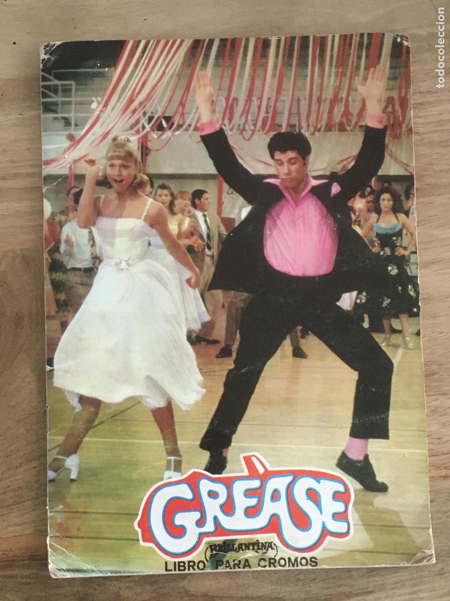 Coleccionismo &Aacute;lbum: grease editorial maga album de cromos completo muy buen estado