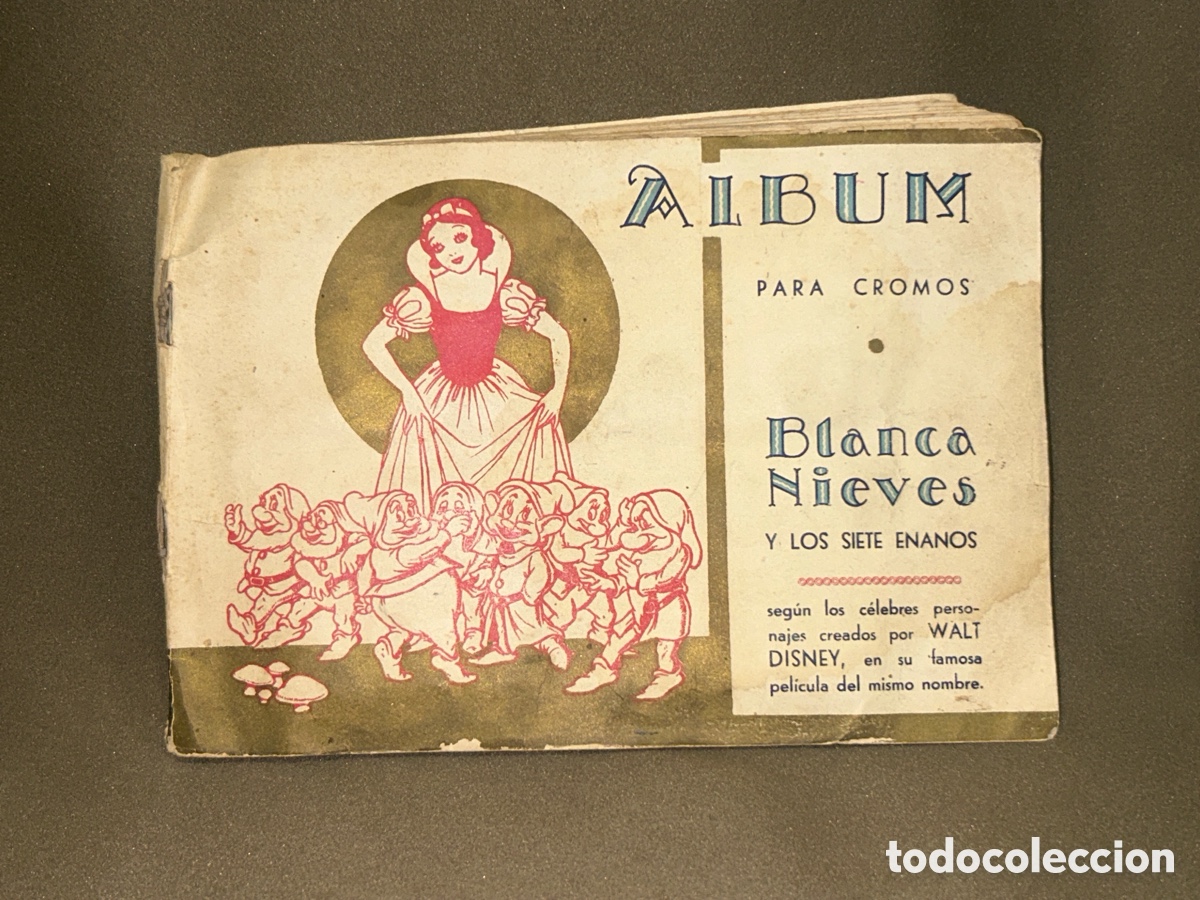 Coleccionismo &Aacute;lbum: &Aacute;LBUM BLANCANIEVES Y LOS SIETE ENANITOS *COMPLETO*A&Ntilde;OS 40