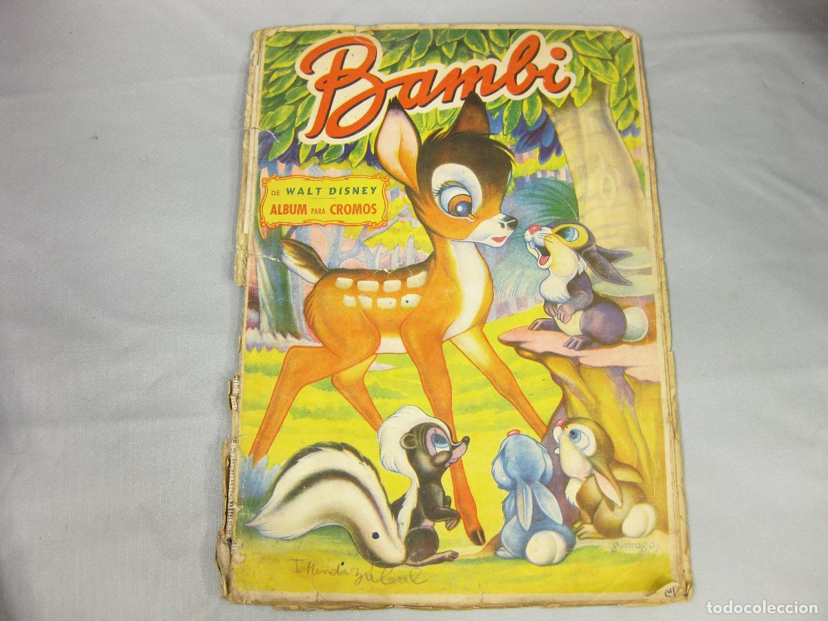Coleccionismo &Aacute;lbum: ALBUM DE CROMOS BAMBI COMPLETO D LA EDITORIAL FHER
