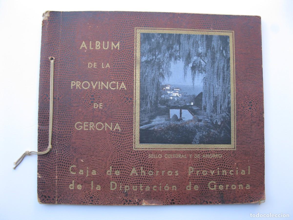 Coleccionismo &Aacute;lbum: &Aacute;LBUM DE CROMOS - &Aacute;LBUM DE LA PROVINCIA DE GERONA - COMPLETO - CAJA DE AHORROS PROVINCIAL DE GERONA.
