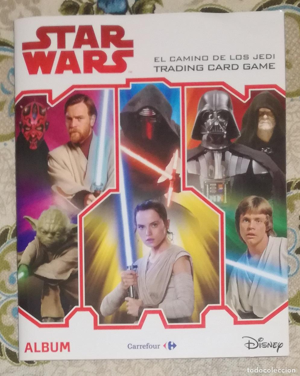 Coleccionismo &Aacute;lbum: Album Star Wars: El camino de los Jedi - Completo, incluidos los 18 adhesivos