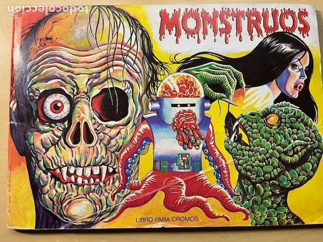 Coleccionismo &Aacute;lbum: MONSTRUOS ALBUM COMPLETO