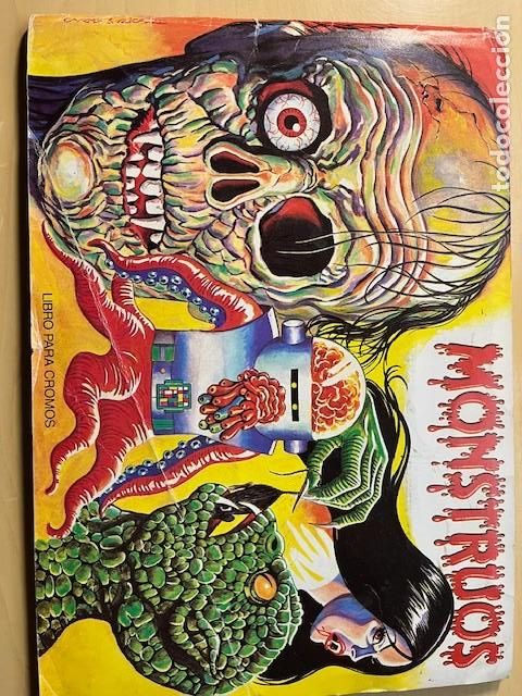 Coleccionismo &Aacute;lbum: MONSTRUOS ALBUM COMPLETO