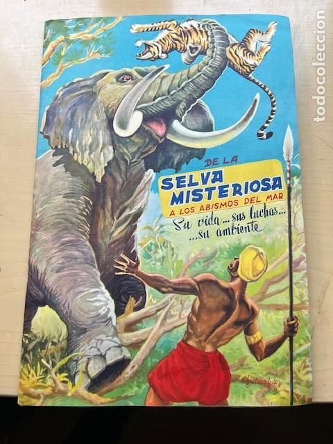 Coleccionismo &Aacute;lbum: DE LA SELVA MISTERIOSA A LOS ABISMOS DEL MAR