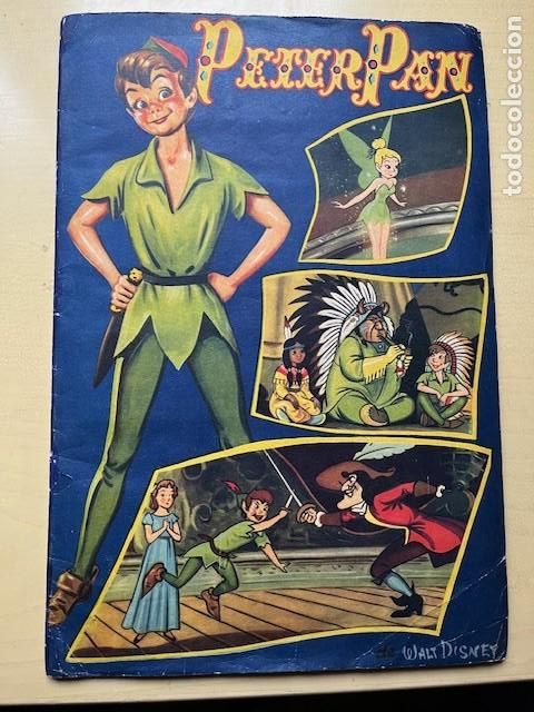 Coleccionismo &Aacute;lbum: PETER PAN DE LA PELICULA DE WALT DISNEY COMPLETO