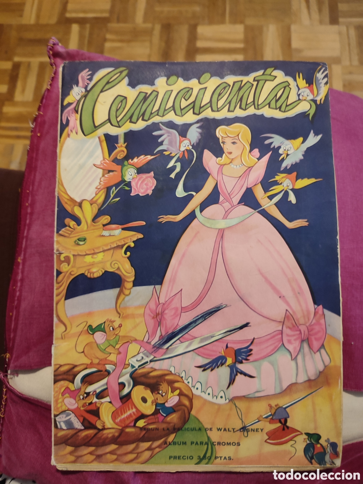 Coleccionismo &Aacute;lbum: ALBUM COMPLETO LA CENICIENTA 240 CROMOS. EDITORIAL FHER 1968