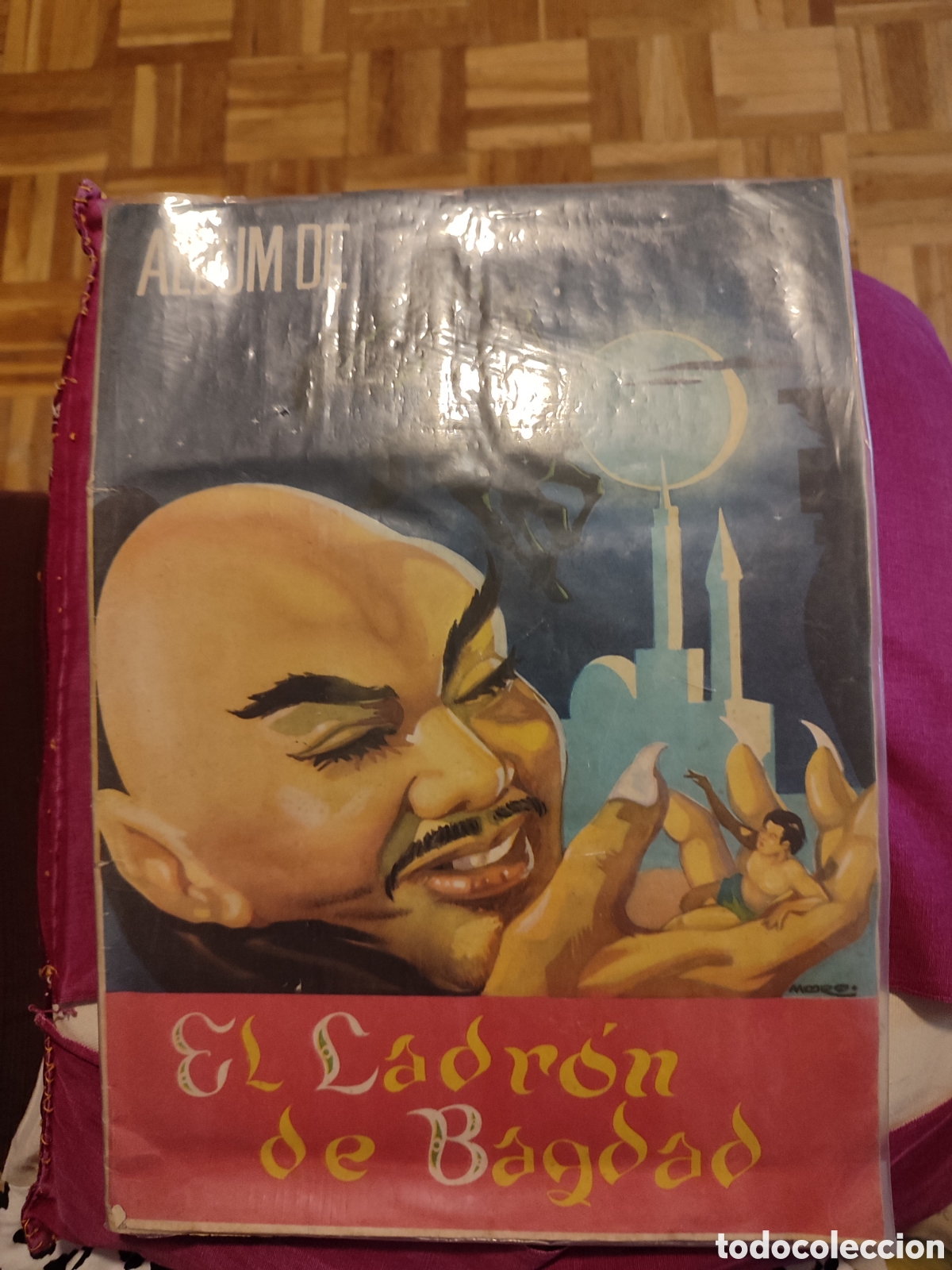Coleccionismo &Aacute;lbum: &Aacute;lbum 200 cromos el ladr&oacute;n de Bagdad, completo Luyve