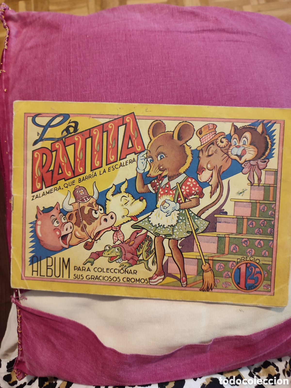 Coleccionismo &Aacute;lbum: ALBUM CROMOS LA RATITA ZALAMERA COMPLETO A&Ntilde;OS 60 EDICIONES POVI