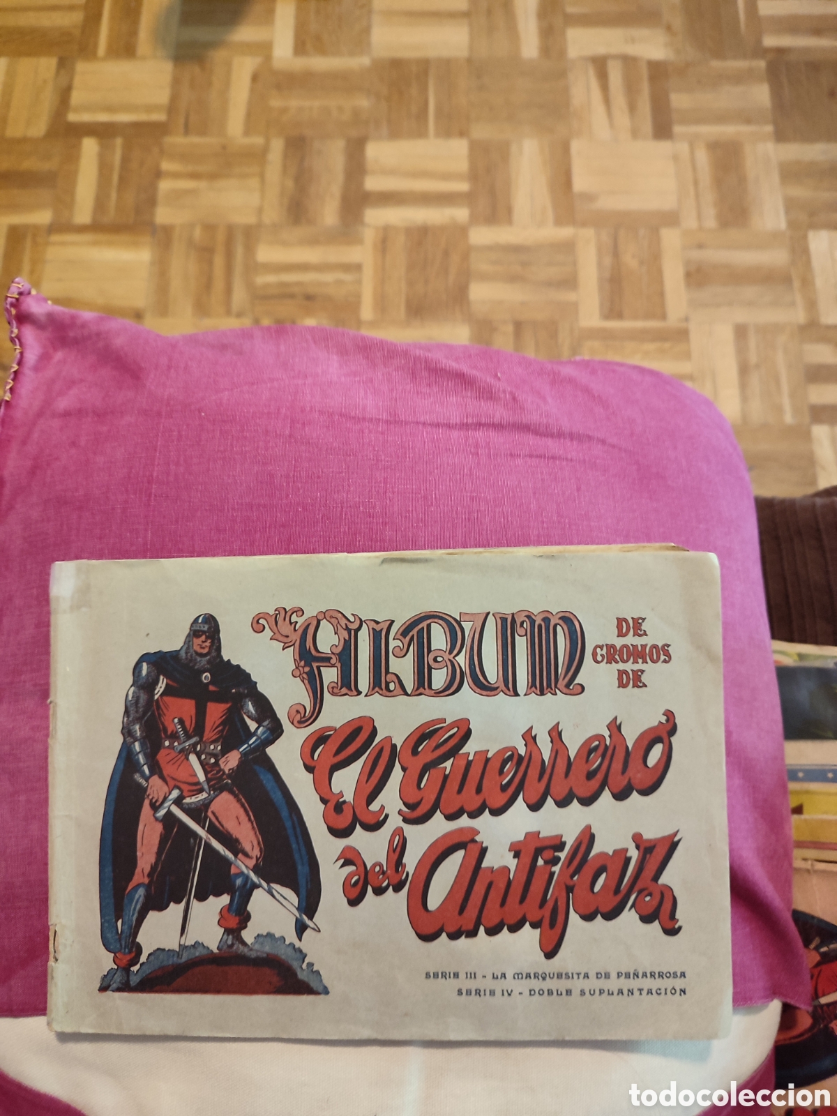 Coleccionismo &Aacute;lbum: el guerrero del antifaz serie III y IV album de cromos completo perfecto estado como nuevo