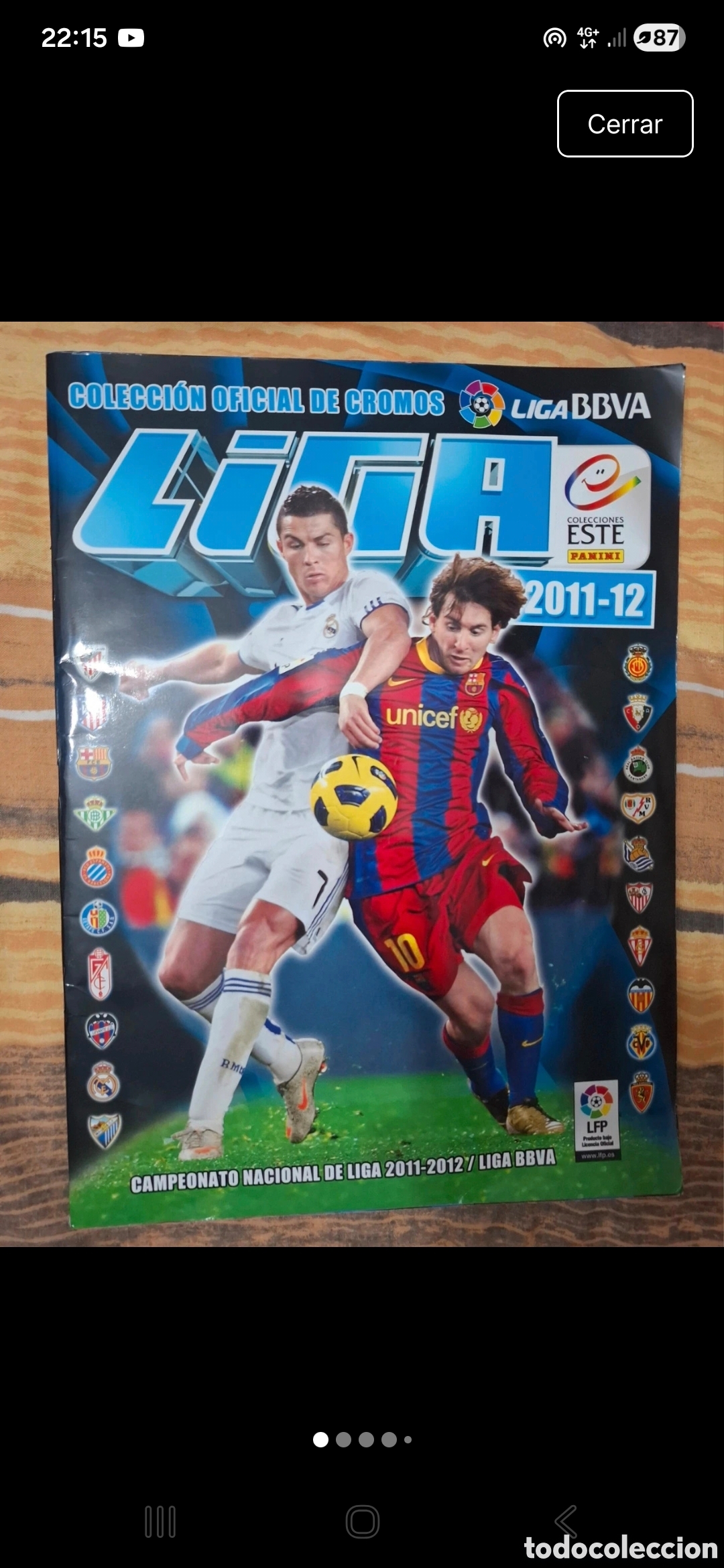 Coleccionismo &Aacute;lbum: Album liga 11-12 completo, todo fichajes colocas