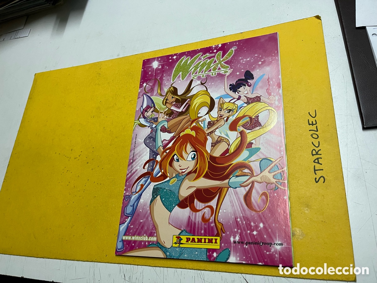 Coleccionismo &Aacute;lbum: ALBUM COMPLETO WINX CLUB CROMOS, PANINI A&Ntilde;O 2004