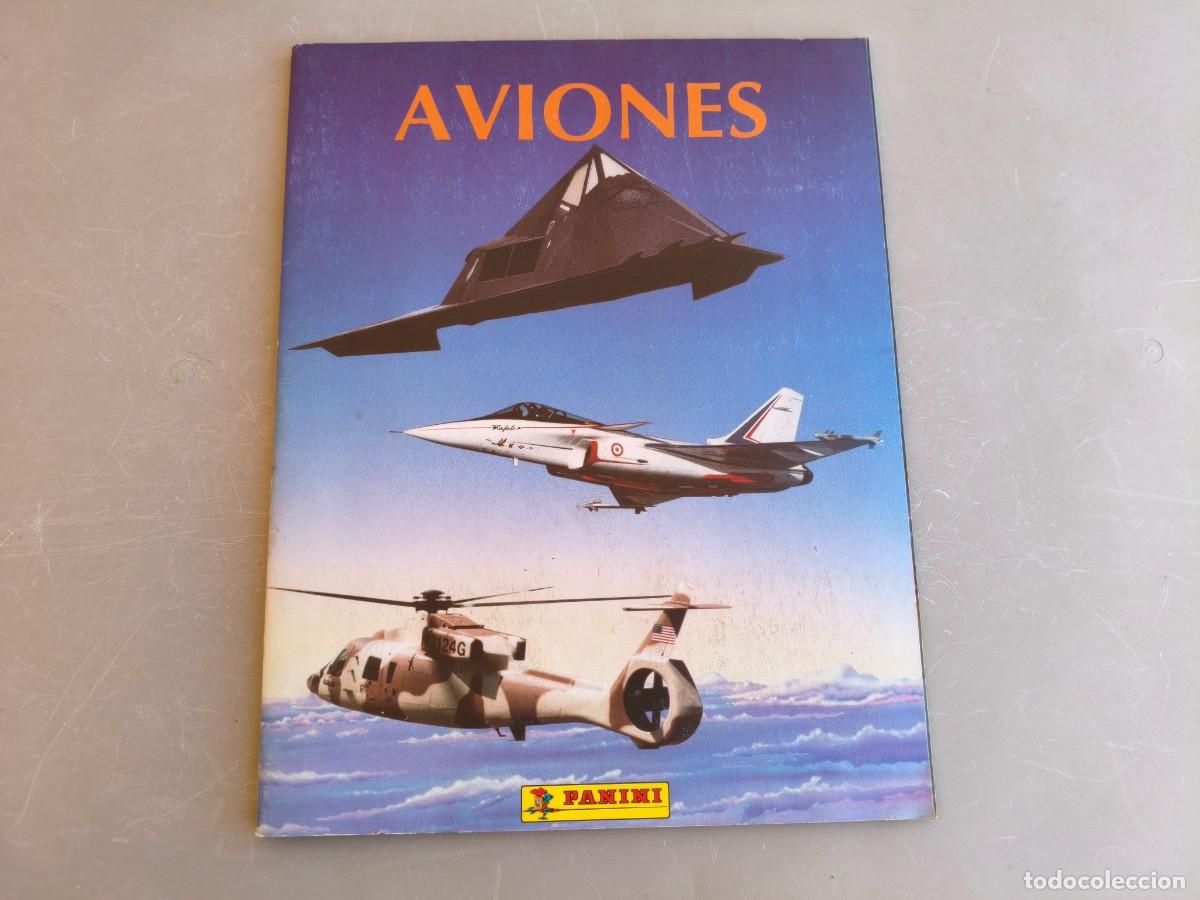 Coleccionismo &Aacute;lbum: &Aacute;lbum de cromos. Aviones. Panini.