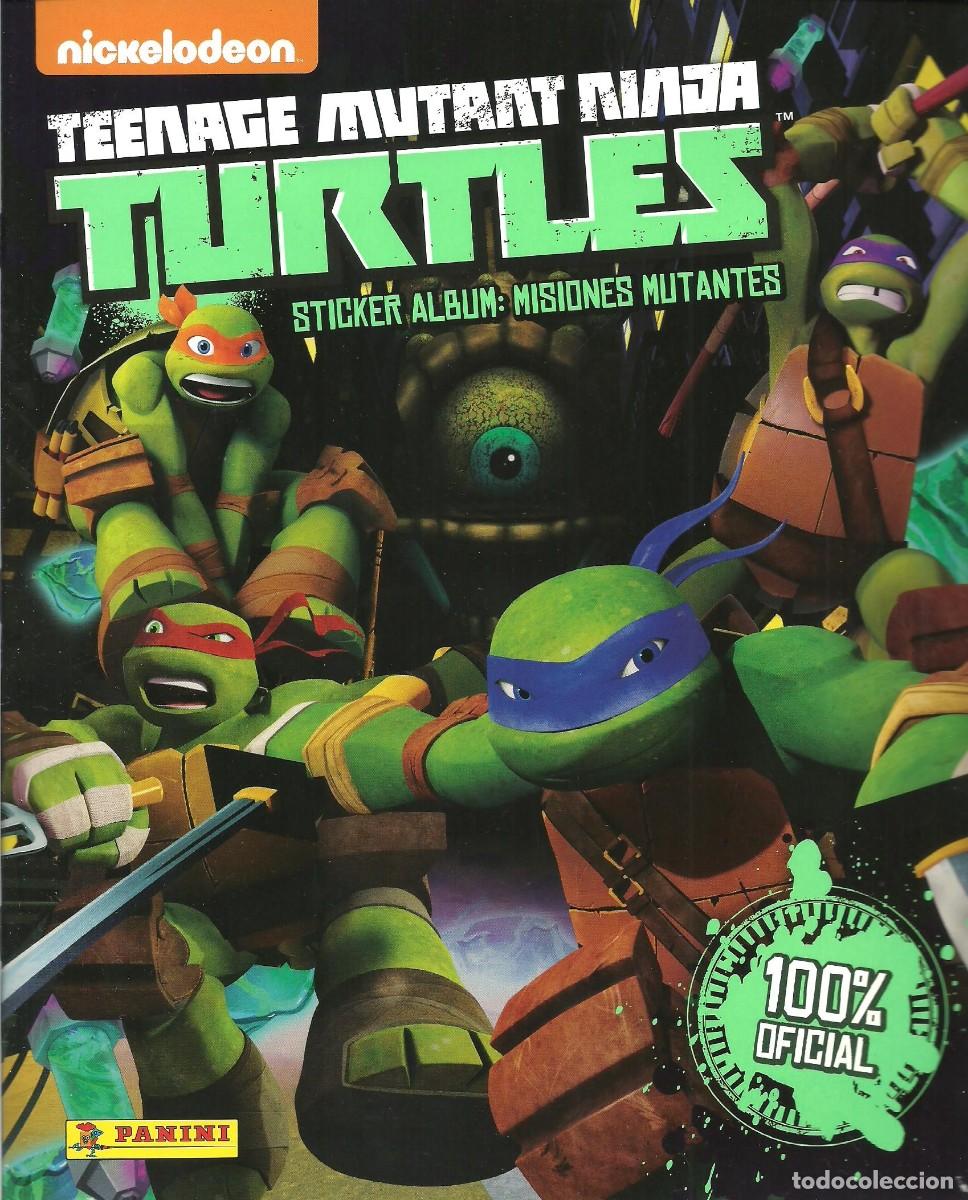 Coleccionismo &Aacute;lbum: TEENAGE MUTANT NINJA TURTLES - PANINI - COMPLETO