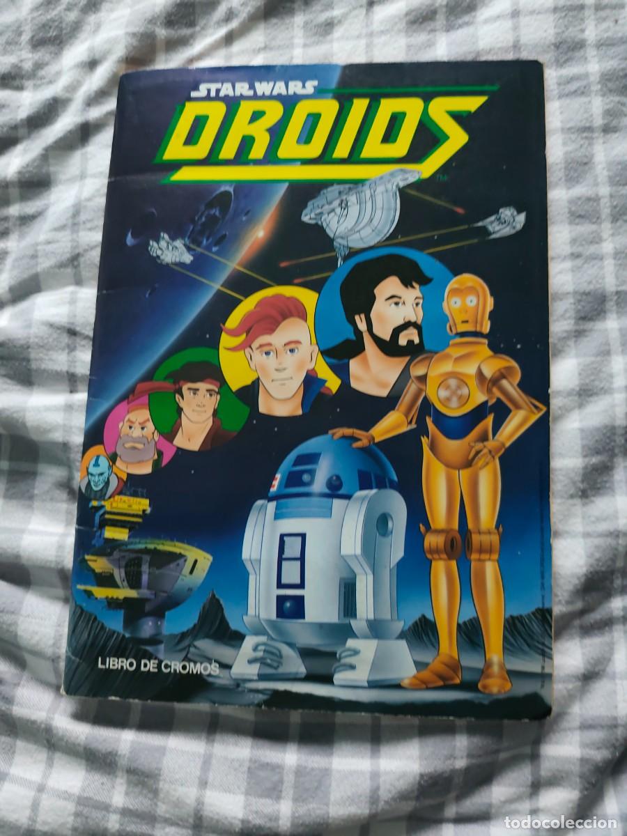 Coleccionismo &Aacute;lbum: &Aacute;lbum Stars Wars Droids PACOSA DOS completo