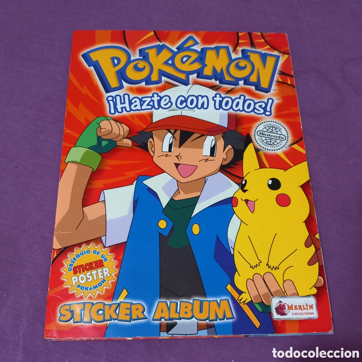 Coleccionismo &Aacute;lbum: ALBUM COMPLETO POK&Eacute;MON(Merl&iacute;n collections)pocas se&ntilde;ales