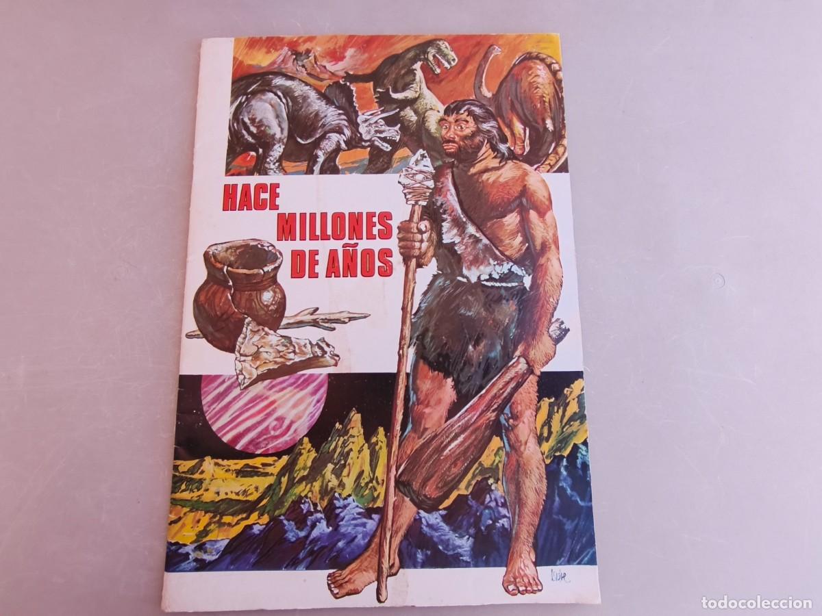 Coleccionismo &Aacute;lbum: &Aacute;lbum de cromos. Hace Millones de A&ntilde;os. Editorial Ruiz Moreno.