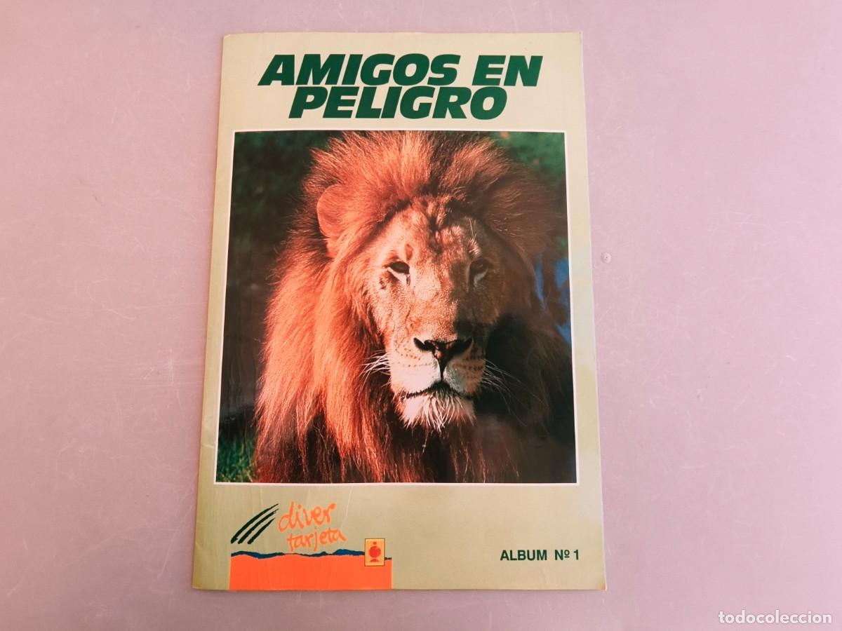 Coleccionismo &Aacute;lbum: &Aacute;lbum de cromos. Amigos en Peligro. &Aacute;lbum N&ordm;1. Sa Nostra Caja de Baleares.