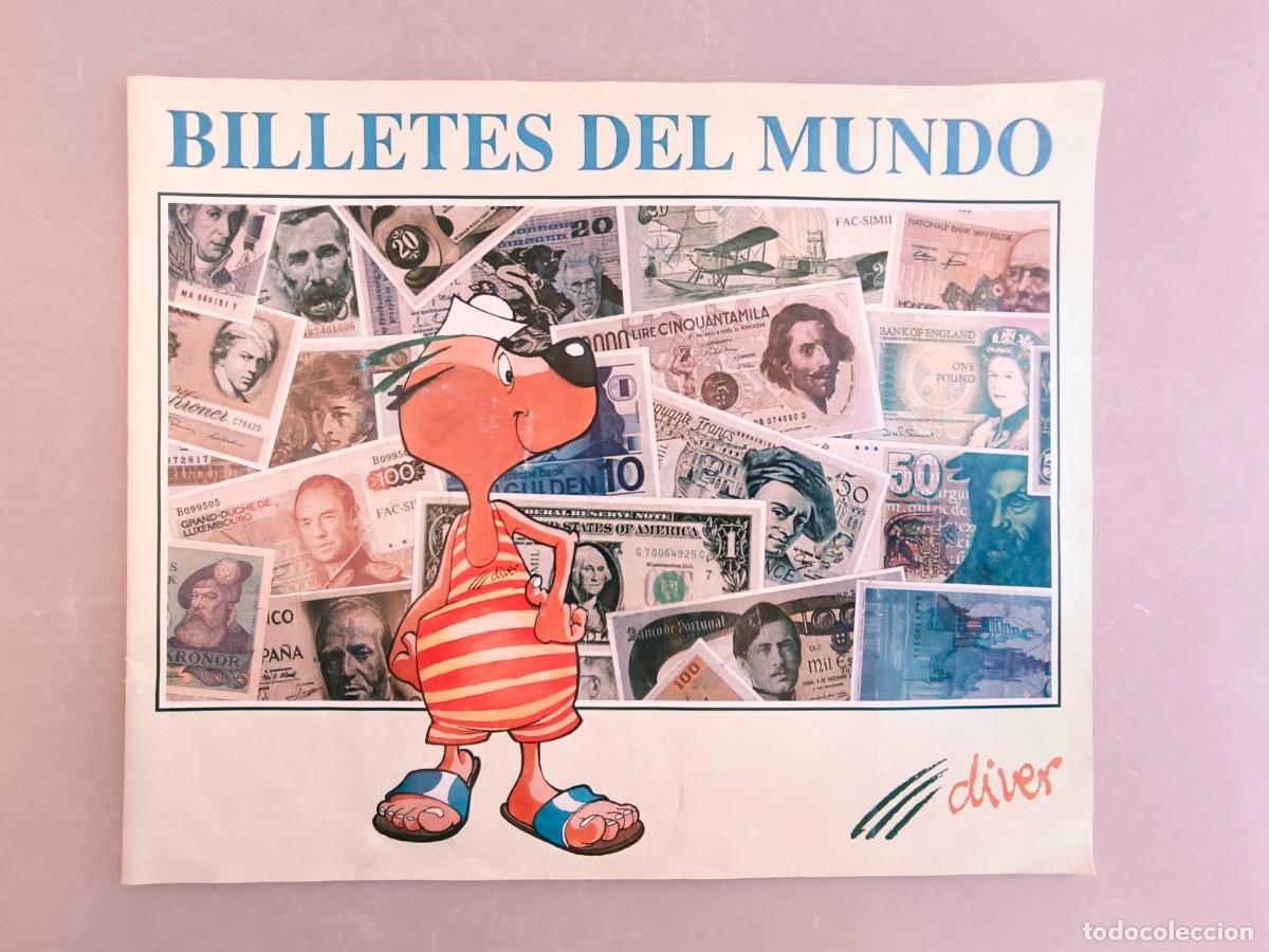 Coleccionismo &Aacute;lbum: &Aacute;lbum de cromos. Billetes del Mundo. Sa Nostra Caja de Baleares.