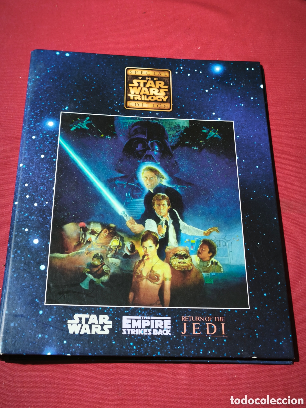 Coleccionismo &Aacute;lbum: Archivador Especial trilog&iacute;a Star WARS guerra de las galaxias en alem&aacute;n completo marca SMITHS