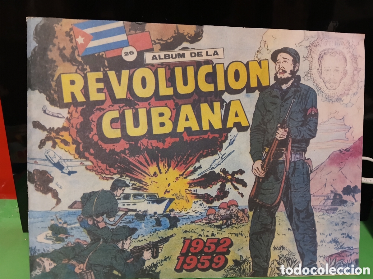 Coleccionismo &Aacute;lbum: &Agrave;lbum de cromos de la Revolucion Cubana 1952 a 1959