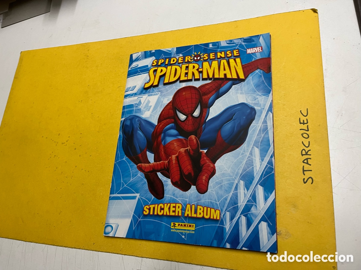 Coleccionismo &Aacute;lbum: ALBUM COMPLETO SPIDERMAN SPIDER SENSE CROMOS, PANINI A&Ntilde;O 2009
