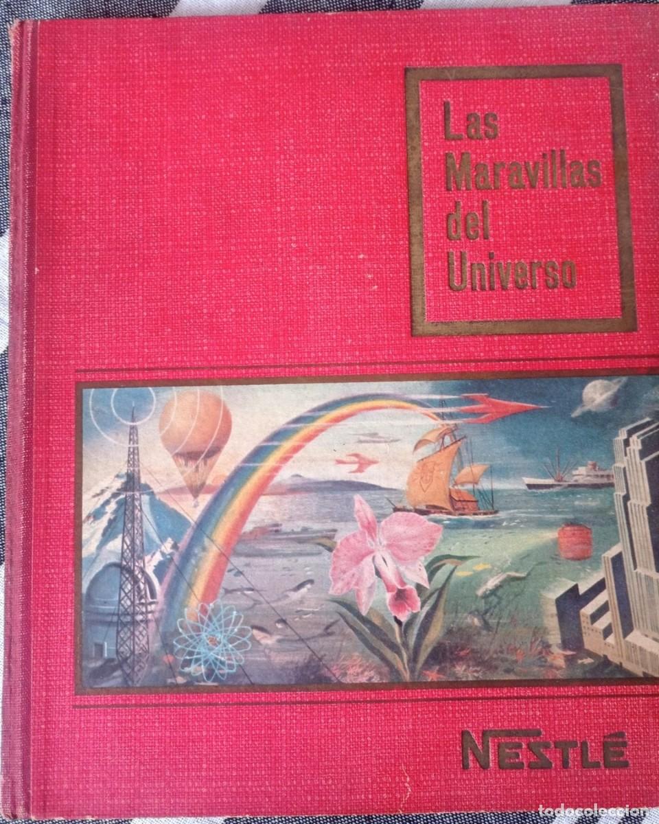 Coleccionismo &Aacute;lbum: ALBUM NESTLE LAS MARAVILLAS DEL UNIVERSO 1956 COMPLETO 256 CROMOS