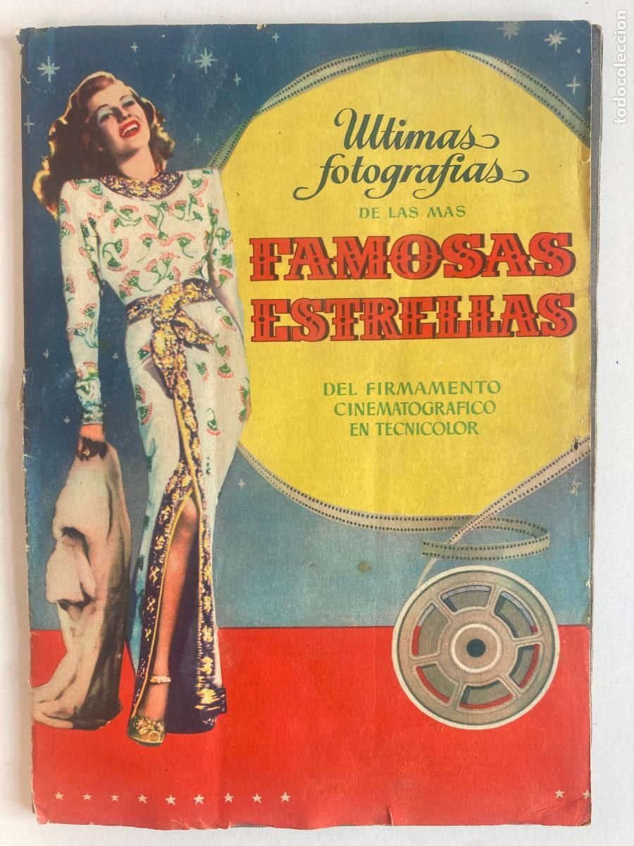 Coleccionismo &Aacute;lbum: ALBUM FAMOSAS ESTRELLAS , COMPLETO, TODO FOTOGRAFIADO