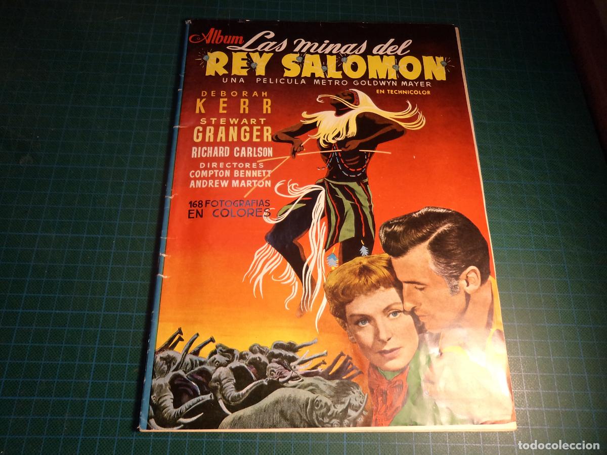 Coleccionismo &Aacute;lbum: Las minas del Rey Salomon. Cliper. Completo. Buen estado.