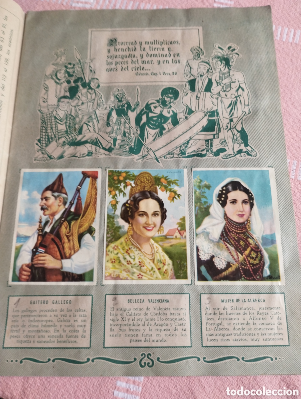 Coleccionismo &aacute;lbum: &Aacute;lbum de cromos Razas humanas impecable - Foto 4