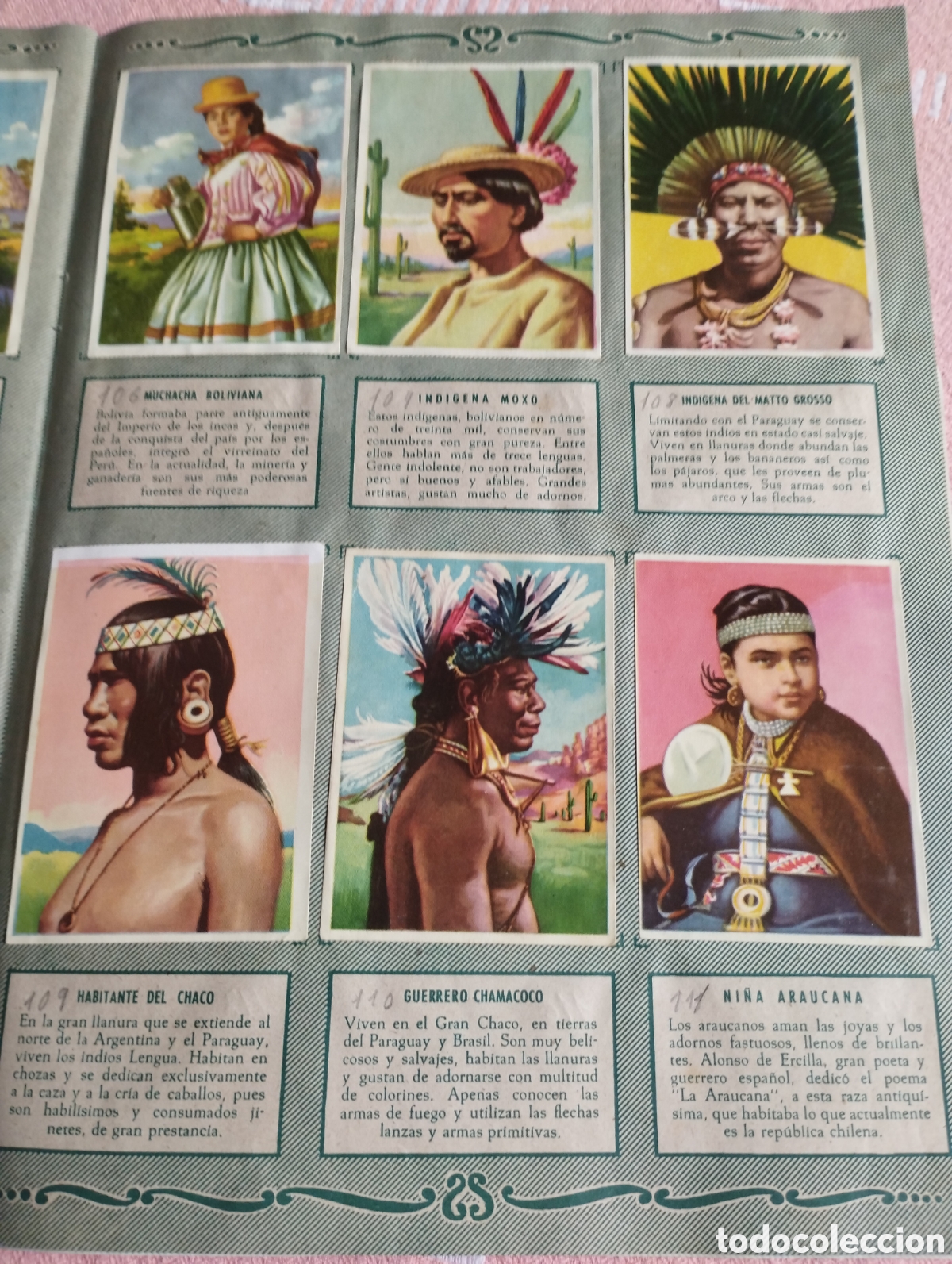 Coleccionismo &aacute;lbum: &Aacute;lbum de cromos Razas humanas impecable - Foto 6