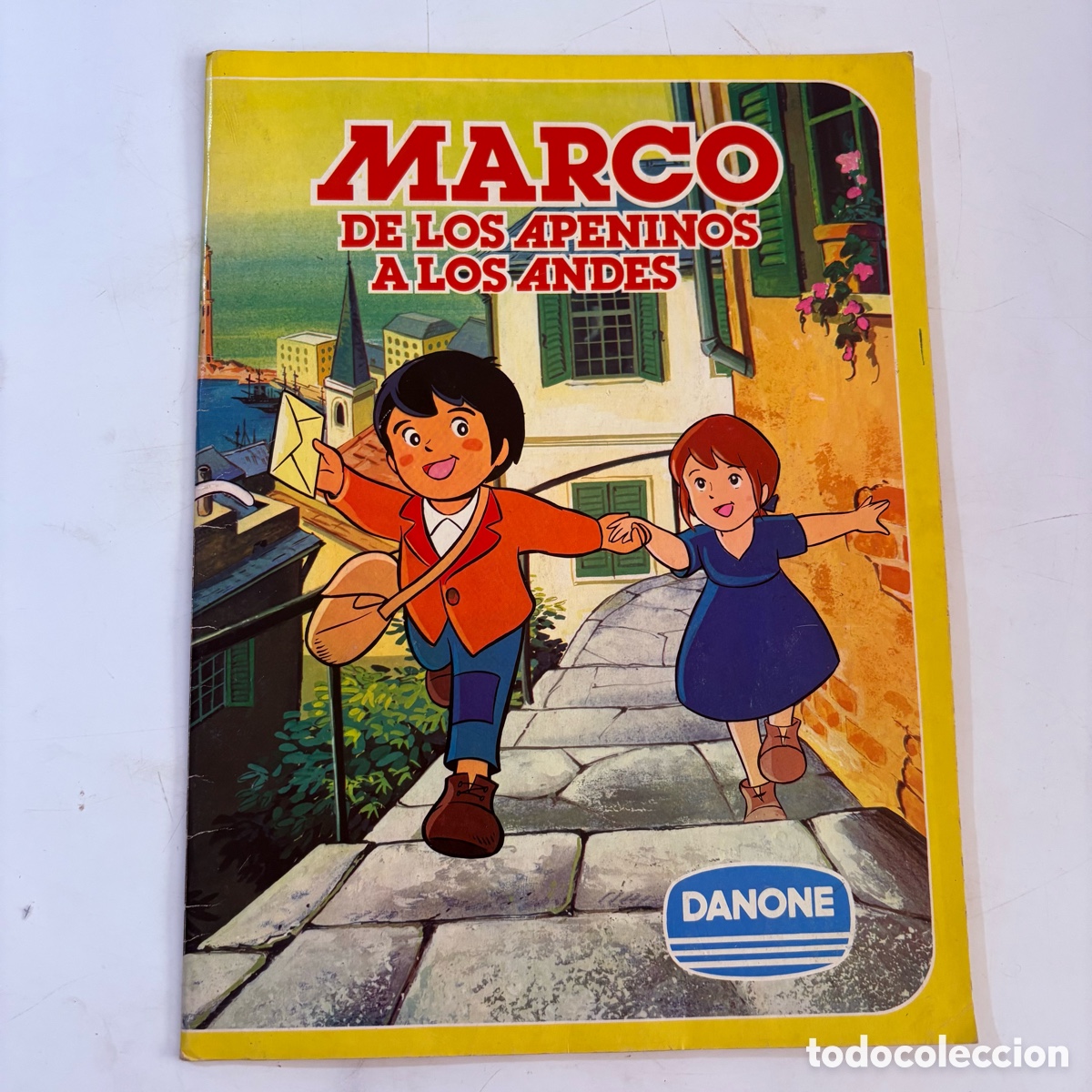 Coleccionismo &Aacute;lbum: album de cromos COMPLETO marco de los apeninos a los andes danone