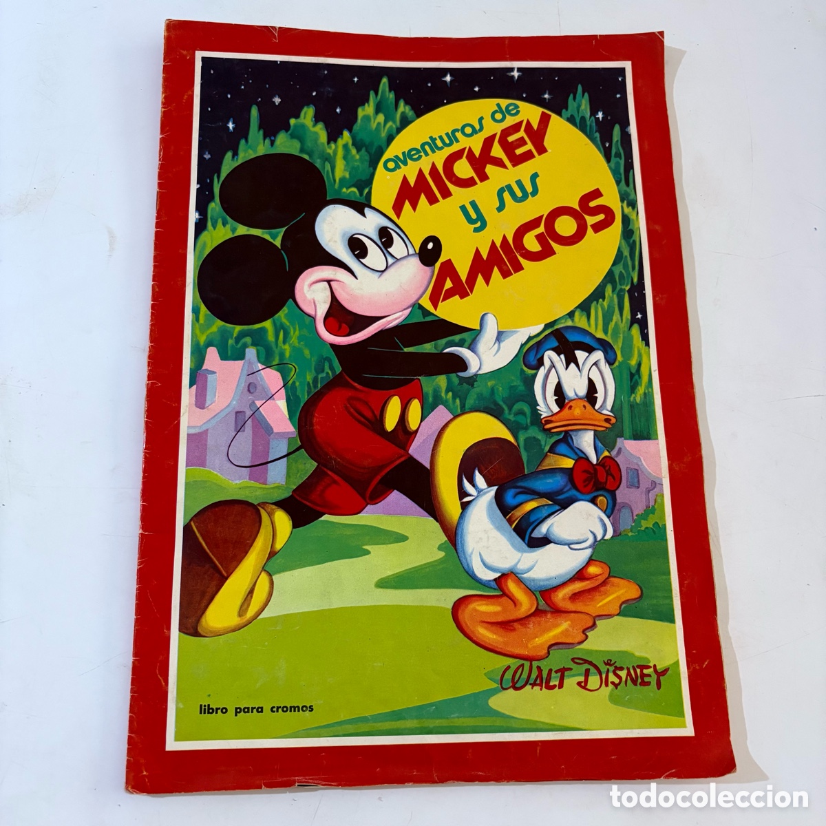 Coleccionismo &Aacute;lbum: album de cromos COMPLETO aventuras de mickey y sus amigos fher 1976