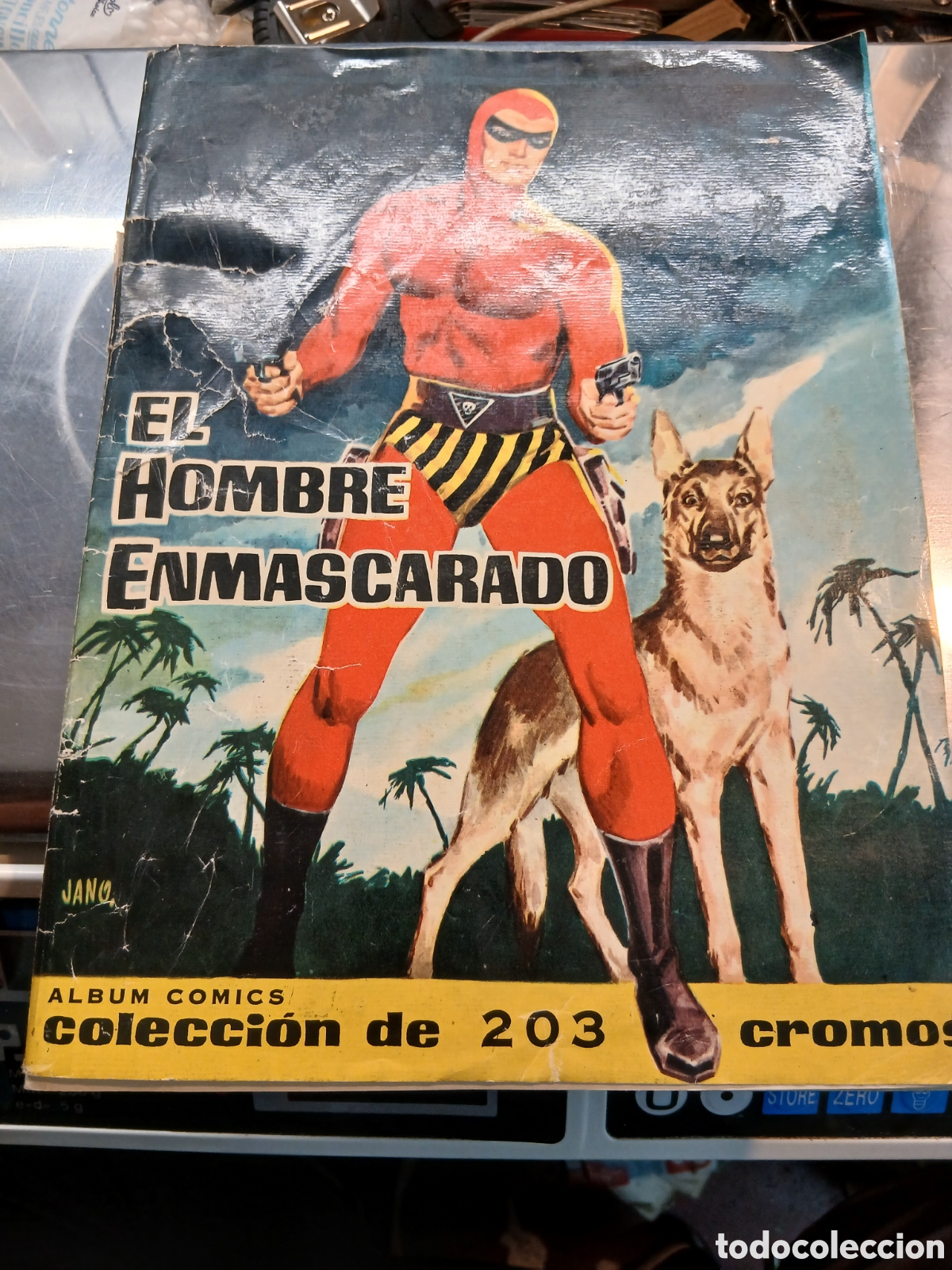 Coleccionismo &Aacute;lbum: ALBUM DE CROMOS HOMBRE ENMASCARADO COMPLETO VER FOTOS EDITORIAL DOLAR !!!