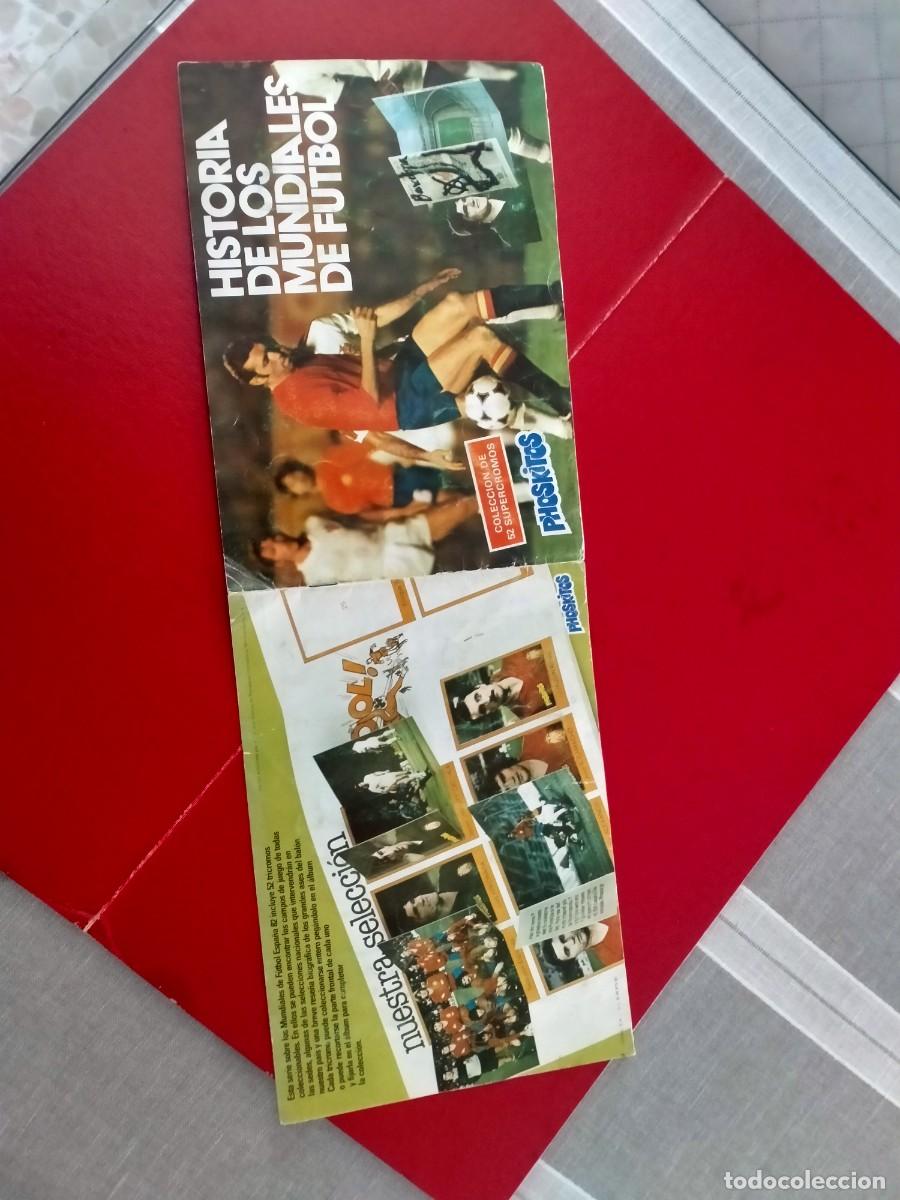 Coleccionismo &Aacute;lbum: album de cromos de phoskitos- historia de los mundiales-completo