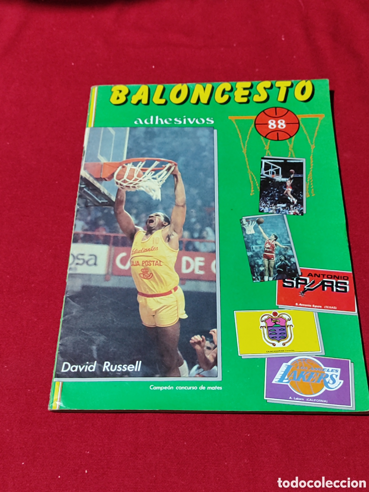 Coleccionismo &Aacute;lbum: Album completo Baloncesto 88 adhesivos
